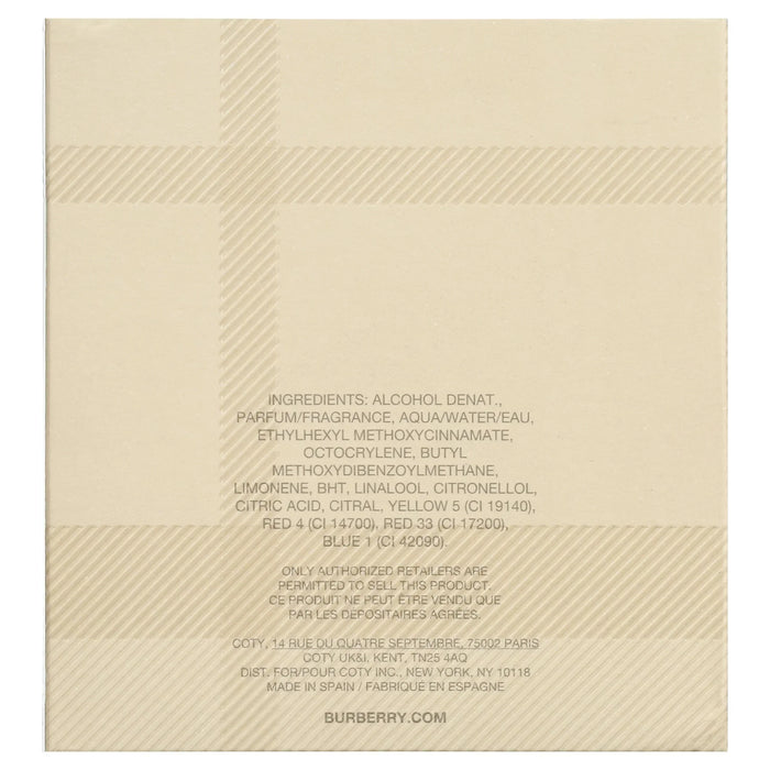 ($98 Value) Burberry Classic Eau De Parfum