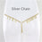 Exy Women Custom Thong With Letter Name Personality G-String Panties Underwear Waist Body Chain Lace Thongs Jewelry Gift