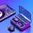 Multifunction Bluetooth Headset Binaural Movement Power Bank Phone Support