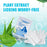 6Pcs/Pack Cat Dog Grooming Glove Pet Hair Deshedding Brush Comb Glove Disposable Pet Stain Remover Wipes Non-Woven Fabric Glove