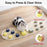 Mewoofun Dog Talking Button Set with Mat Communication Basic Get Started Kit Rechargeable Voice Recording Button 12 Packs