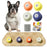 Mewoofun Dog Talking Button Set with Mat Communication Basic Get Started Kit Rechargeable Voice Recording Button 12 Packs