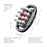 16-Head Fascia Gun High-Frequency Vibration Body Massage Gun Back and Waist Massager Neck Shoulder Massager Muscle masajeador