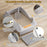 Stainless Steel Cat Litter Box With Lid, XL Metal For Big Cats, Never Absorbs Odors, Non-Sticky, Easy Clean, Anti-Urine Leakage