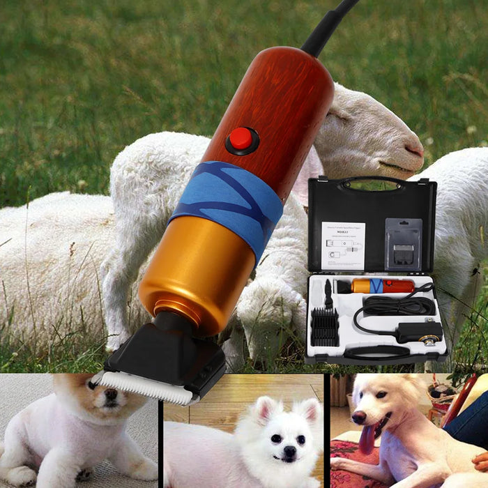 Sheep Goat Clipper 200w Shears Wool Shearing Rabbit Pet Dog Animal Farm Machine