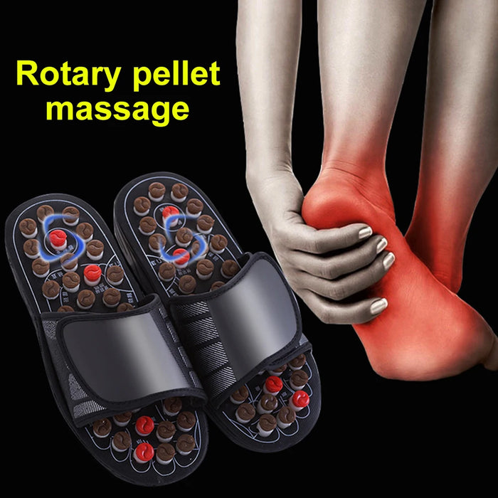 Acupressure Massage Slippers Reflexology Foot Massager Promote Blood Circulation Acupuncture Massaging Slippers for Health Care