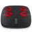 Nekteck Shiatsu Foot Massager with Heat, Electric Kneading Feet Massage Machine for Plantar Fasciitis, Built-in Infrared Heat