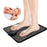 Remote Control Electric Foot Massager Muscle Relaxation Foldable Rechargeable Cervical Massager for Man Woman Relieve Fatigue