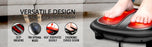 Nekteck Electric Foot Massager with Heat Compress Deep Kneading Shiatsu Massage Heel Sole Point Relieve Muscle Tiredness