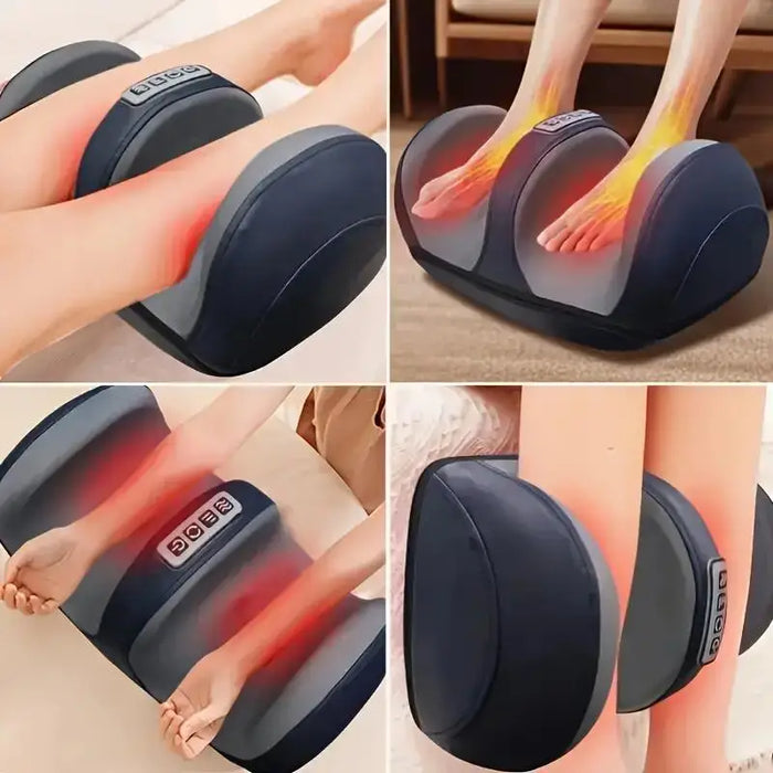 Foot and leg Shiatsu Massage machine - 110V-130V US plug, deep massage, heat function, fragrance-free, perfect gift, Christmas g