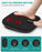 Nekteck Shiatsu Foot Massager with Heat, Electric Kneading Feet Massage Machine for Plantar Fasciitis, Built-in Infrared Heat