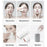 Reusable thickened face towel One pack of 100 pieces per pack Travel cleanser, wet and dry makeup remover, cotton soft fabric