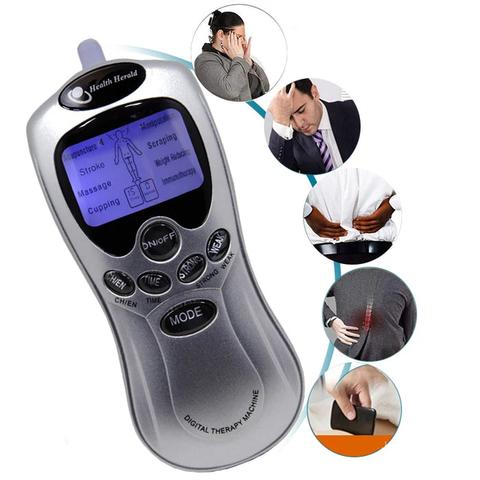Electric Tens Unit Massager Muscle Digital Massage Electric Body LCD Display Machine