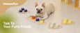 Mewoofun Dog Talking Button Set with Mat Communication Basic Get Started Kit Rechargeable Voice Recording Button 12 Packs