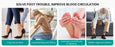 Nekteck Foot Massager with Heat Shiatsu Health Care Therapy Relax Infrared Heating Body Massager Heat Deep Muscles Kneading