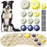 Mewoofun Dog Talking Button Set with Mat Communication Basic Get Started Kit Rechargeable Voice Recording Button 12 Packs