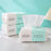 Reusable thickened face towel One pack of 100 pieces per pack Travel cleanser, wet and dry makeup remover, cotton soft fabric