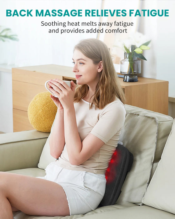Nekteck Shiatsu Foot Massager with Heat, Electric Kneading Feet Massage Machine for Plantar Fasciitis, Built-in Infrared Heat