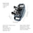 16-Head Fascia Gun High-Frequency Vibration Body Massage Gun Back and Waist Massager Neck Shoulder Massager Muscle masajeador