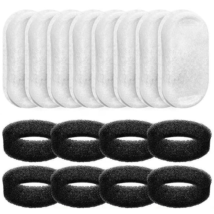 4/8Pcs Cat Water Fountain Filters Cat Fountain Replacement Filters Cat Fountain Filters Dog Water Bowl Filters Pet Supplies