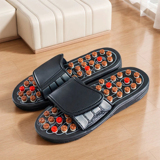 Acupressure Massage Slippers Reflexology Foot Massager Promote Blood Circulation Acupuncture Massaging Slippers for Health Care