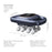 16-Head Fascia Gun High-Frequency Vibration Body Massage Gun Back and Waist Massager Neck Shoulder Massager Muscle masajeador