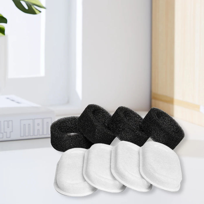 4/8Pcs Cat Water Fountain Filters Cat Fountain Replacement Filters Cat Fountain Filters Dog Water Bowl Filters Pet Supplies