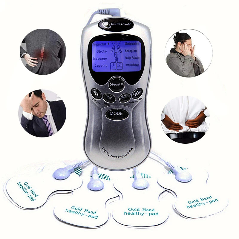 Electric Tens Unit Massager Muscle Digital Massage Electric Body LCD Display Machine