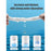 Reusable thickened face towel One pack of 100 pieces per pack Travel cleanser, wet and dry makeup remover, cotton soft fabric