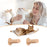 Cat Hammock Wall Mounted Cat Shelf With Two Steps - Cat Wall Shelves And Perches For Sleeping, Playing, Climbing, And Lounging -